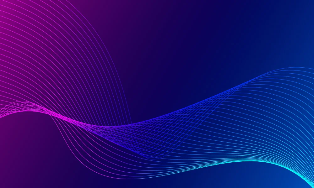 Abstract colorful lines